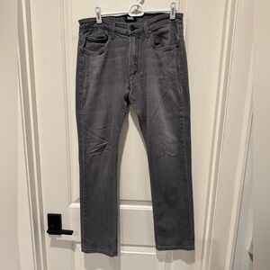PAIGE Men's Charcoal Slim Jeans
